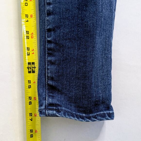 Moussy Vintage Skinny Jeans 27* High Rise Blue Denim Stretch Japanese - Picture 6 of 9